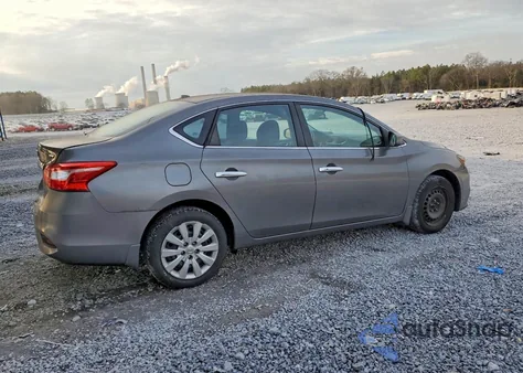 2016 Nissan Sentra S z USA, uszkodzony, nr VIN 3N1AB7AP2GL677232